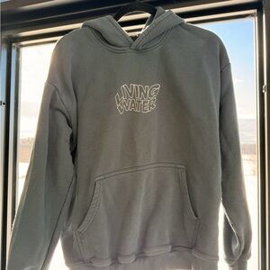 Living Water Women's Gray Crew Neck Sweater